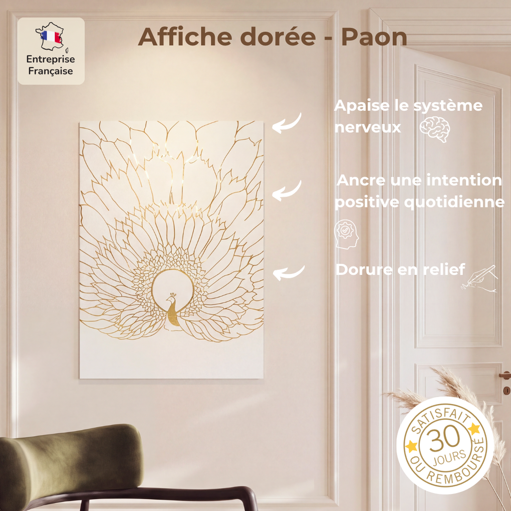 Affiche Dorée