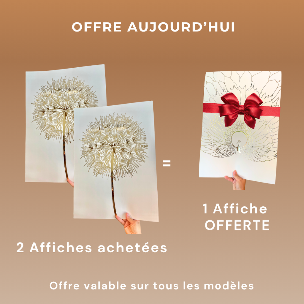 Affiche Dorée